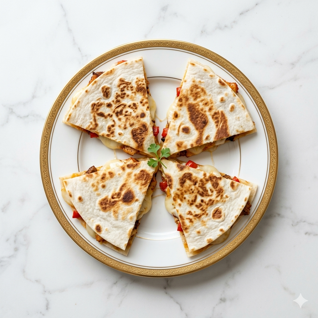 Chicken Quesadillas (4 Pieces)